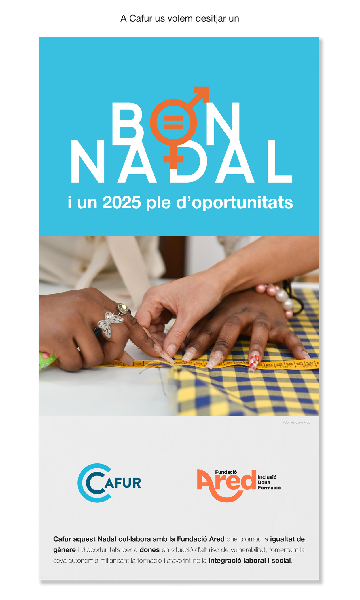 Bon Nadal i un 2025 ple d oportunitats