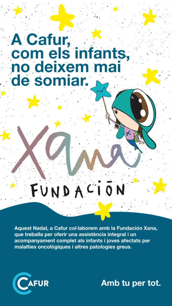 Aquest Nadal, a Cafur col.laborem amb la Fundación Xana