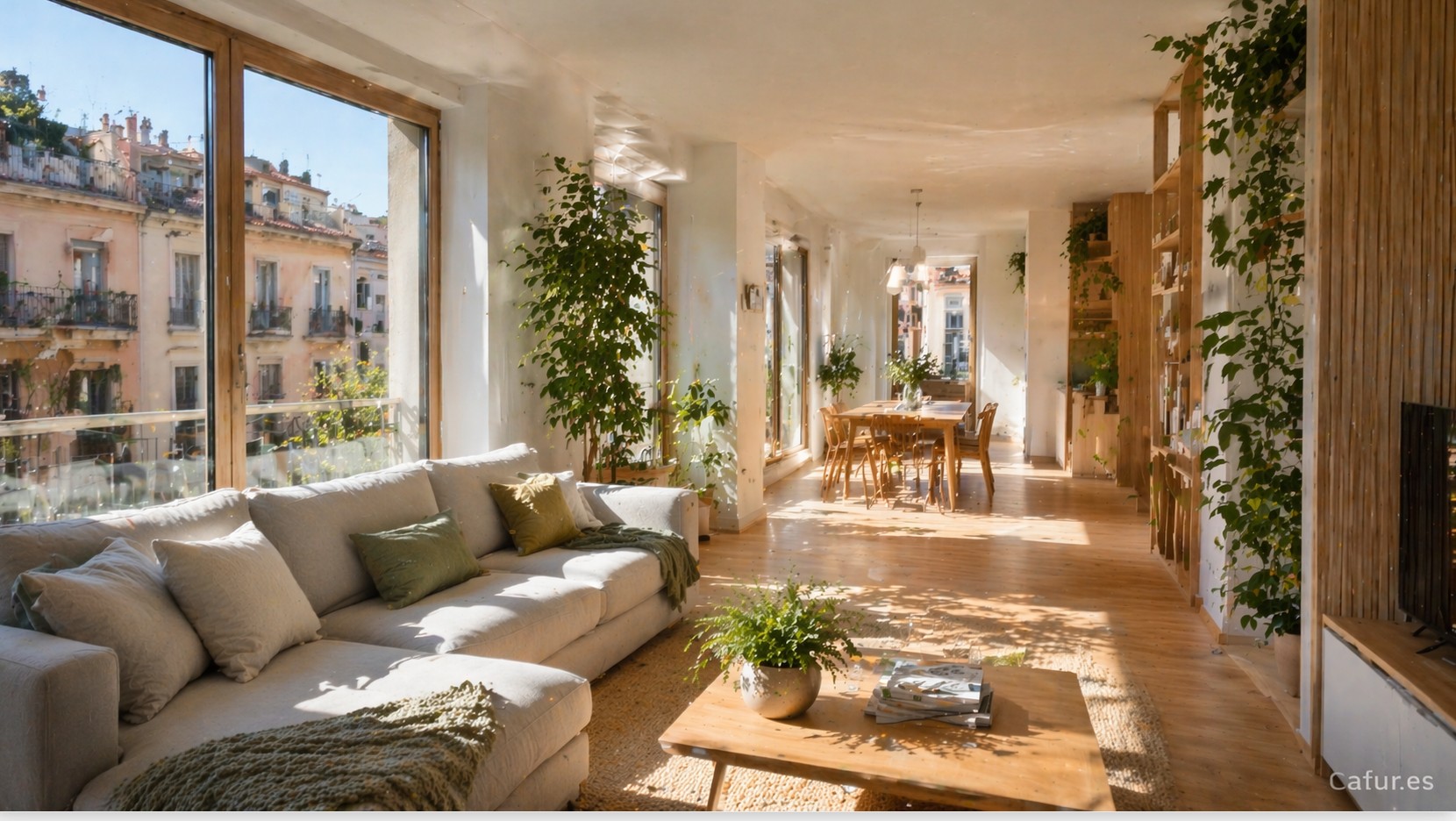 cafur disseny biofilic llum natural